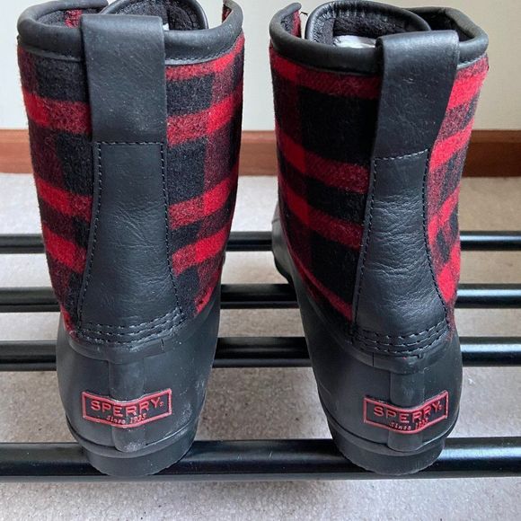 SPERRY Men Saltwater Duck Boots - NEW NIB NWB NWT - Picture 5 of 8